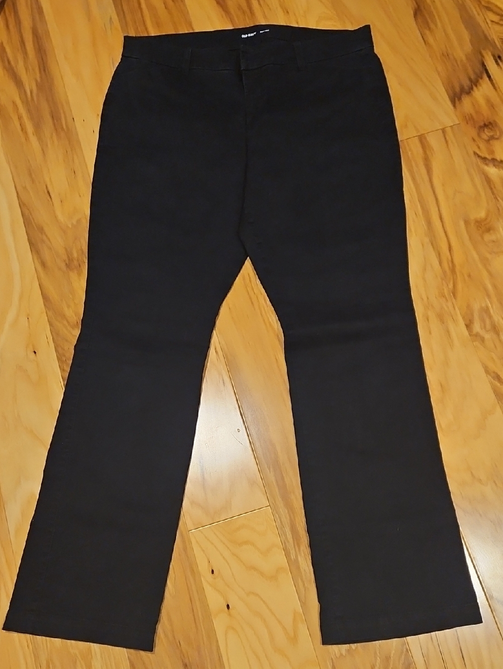 Old Navy Mid-Rise Boot Cut Womens Pants Black Size 12 - Like New